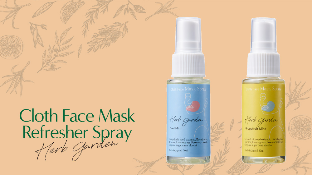 cloth face mask refresher spray